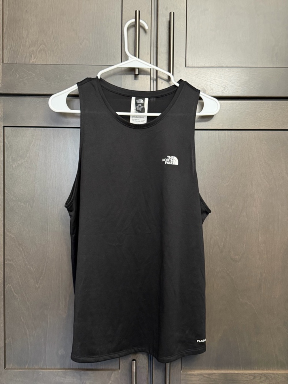 The North Face Black Women's Athletic Tank Tops Large